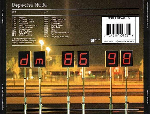 CD: 2-CD Depeche Mode - Singles 86-98 (1998) – Usato da Möriken AG venduto da mineralia 1