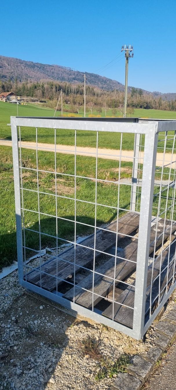 Pallets: GITTERBOX - Palette double Stockage bois - – Usato da DEVELIER venduto da Tatine 2