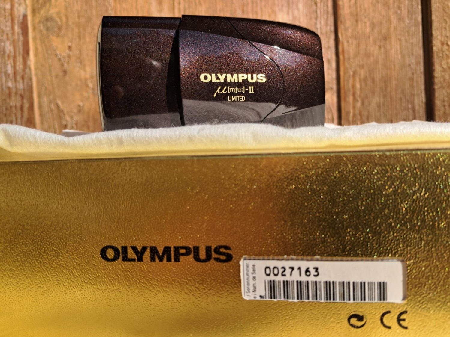 Olympus Fotocamera: Olympus MJU II LIMITED EDITION – Nuovo e nell'imballaggio originale da Bern venduto da Phandora 9
