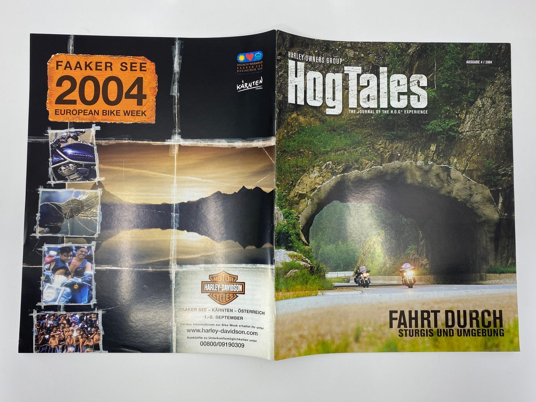 Riviste & Magazine: Harley Owners Group HOG Magazine  HogTailes 2003 - 2004 – Usato da Langwiesen venduto da Restposten-24 4