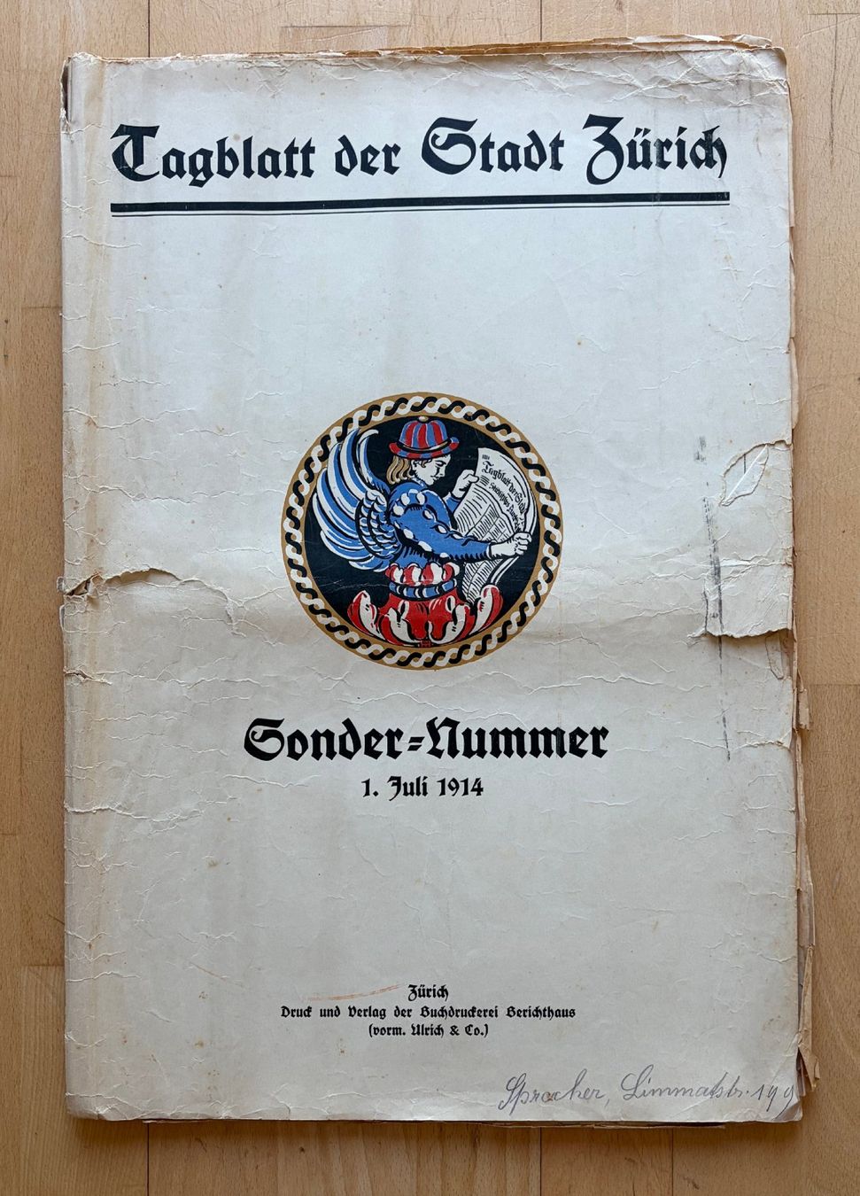 Riviste & Magazine: Tagblatt der Stadt Zürich – Usato da Horgen venduto da ma-sinsang1