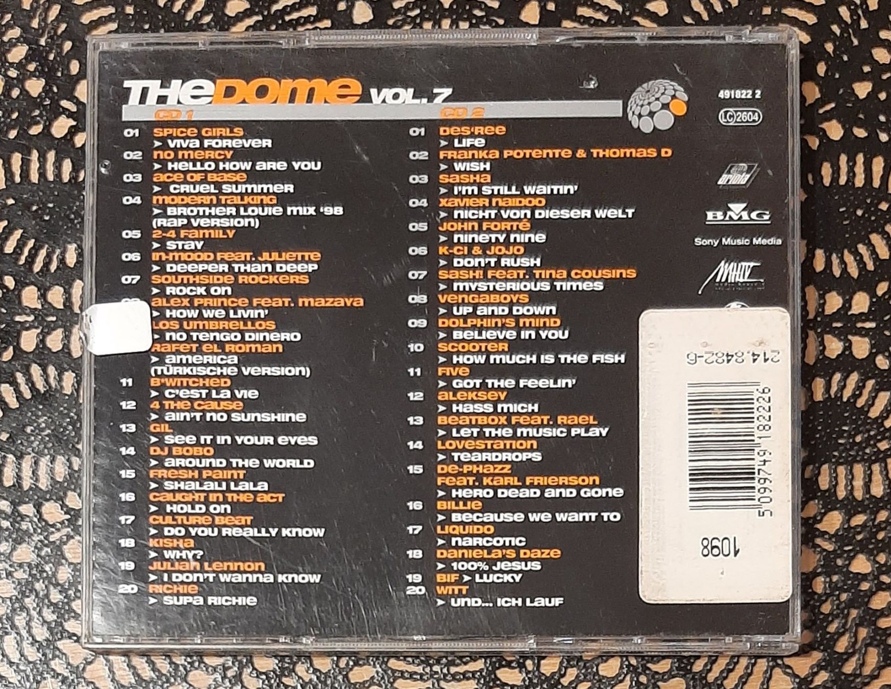 CD: The Dome Vol. 7, Doppel-CD 1998, Hit Compilation, Sampler – Usato da Amriswil venduto da Celini3 1