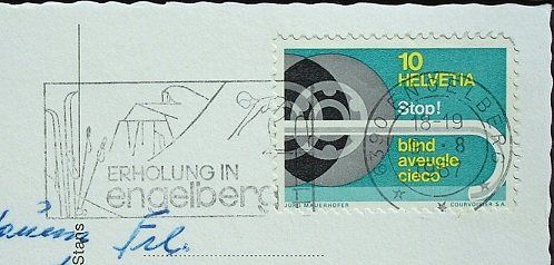 Cartoline postali: ENGELBERG – Usato da Jona venduto da philajona 1