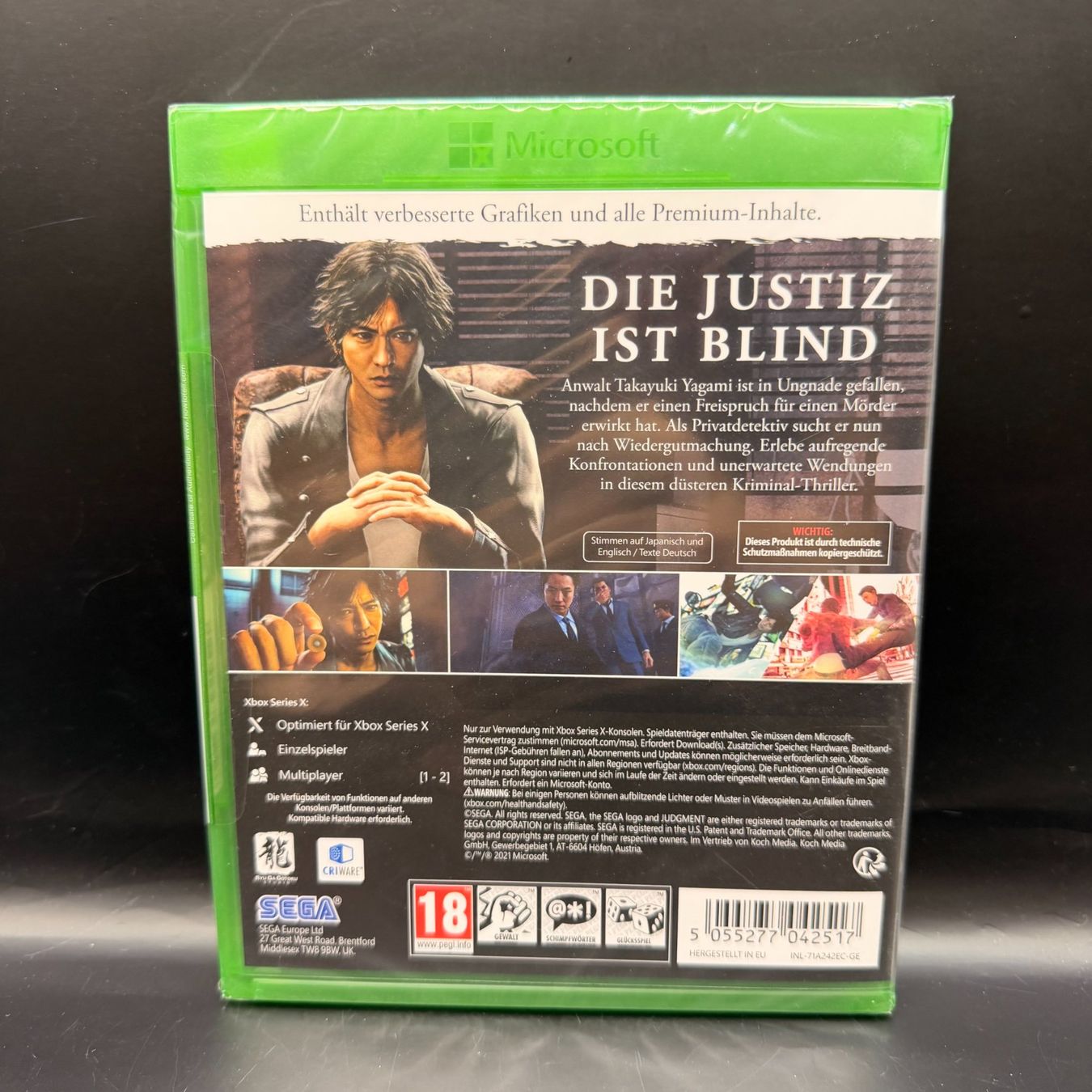 Microsoft Giochi: Xbox Series X Judgment – neu / versiegelt – Usato da Düdingen venduto da Nerdworld 1