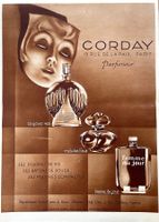 Corday Parfum - Alte Werbung / Ancienne publicité 1931