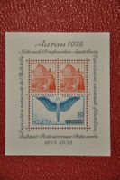 1938 NABA Aarau Block W11 postfrisch