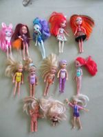 Lot v. 13 Mini Monster High und sonstige Mini Puppen Dolls