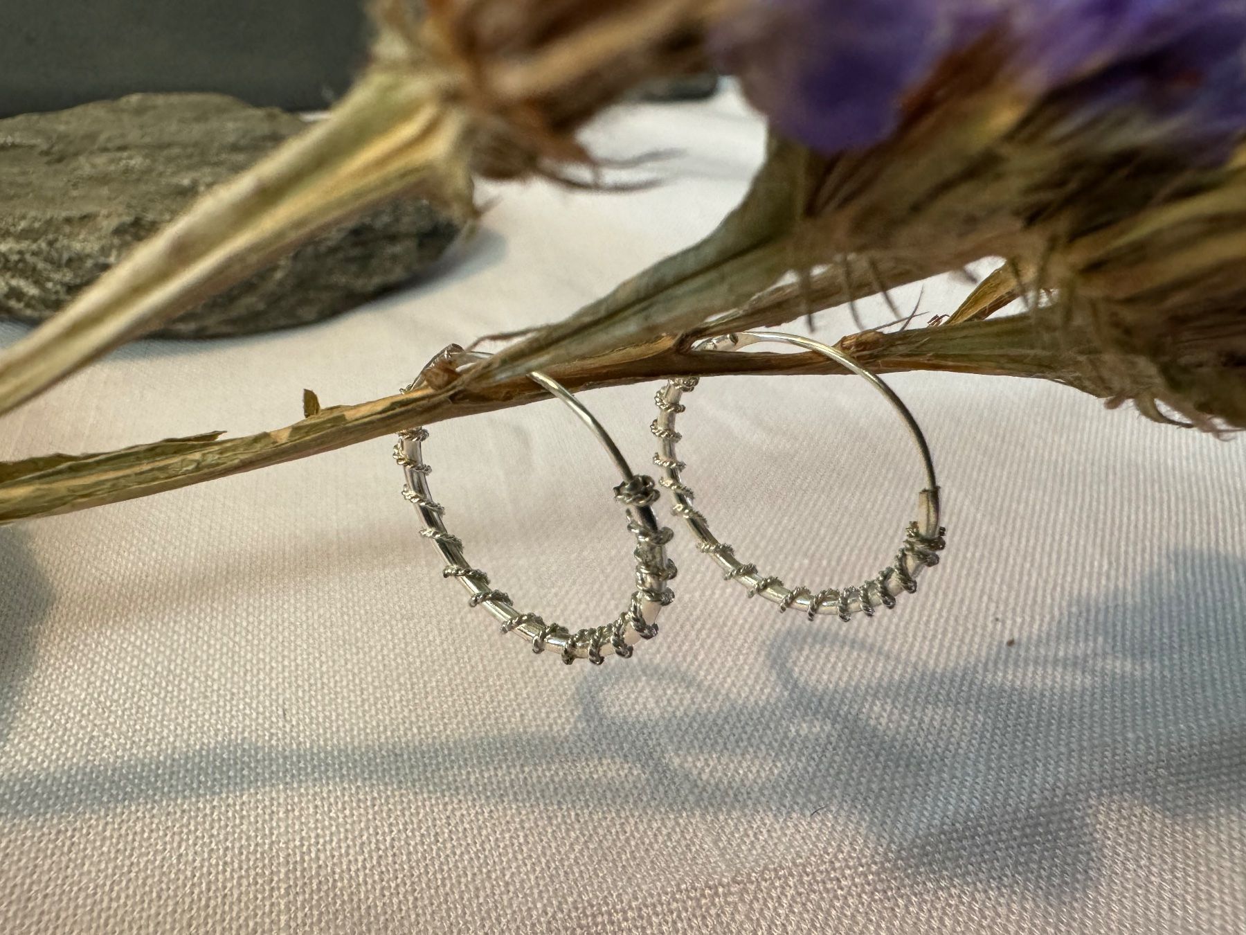 Boucles d'oreille: Classic Ohrringe  mit Sterling Silver – Neuf (Voir description) à Zürich par LIBELLA13 3