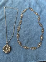 Filigraner Trachten-, Silberschmuck,  Kette