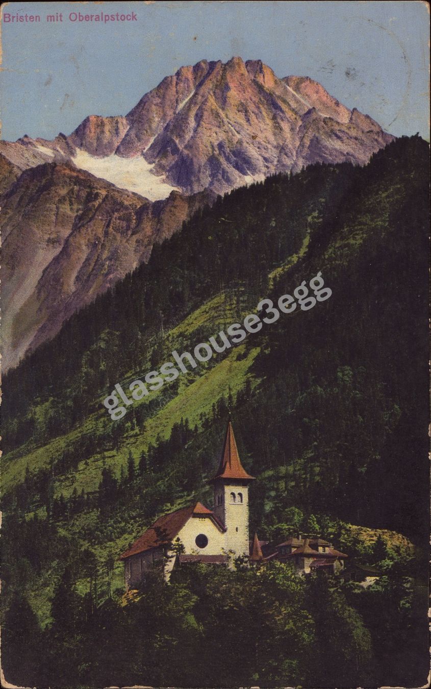 Cartoline postali: AK Bristen mit Oberalpstock – Usato da Eggersriet venduto da glasshouse3egg