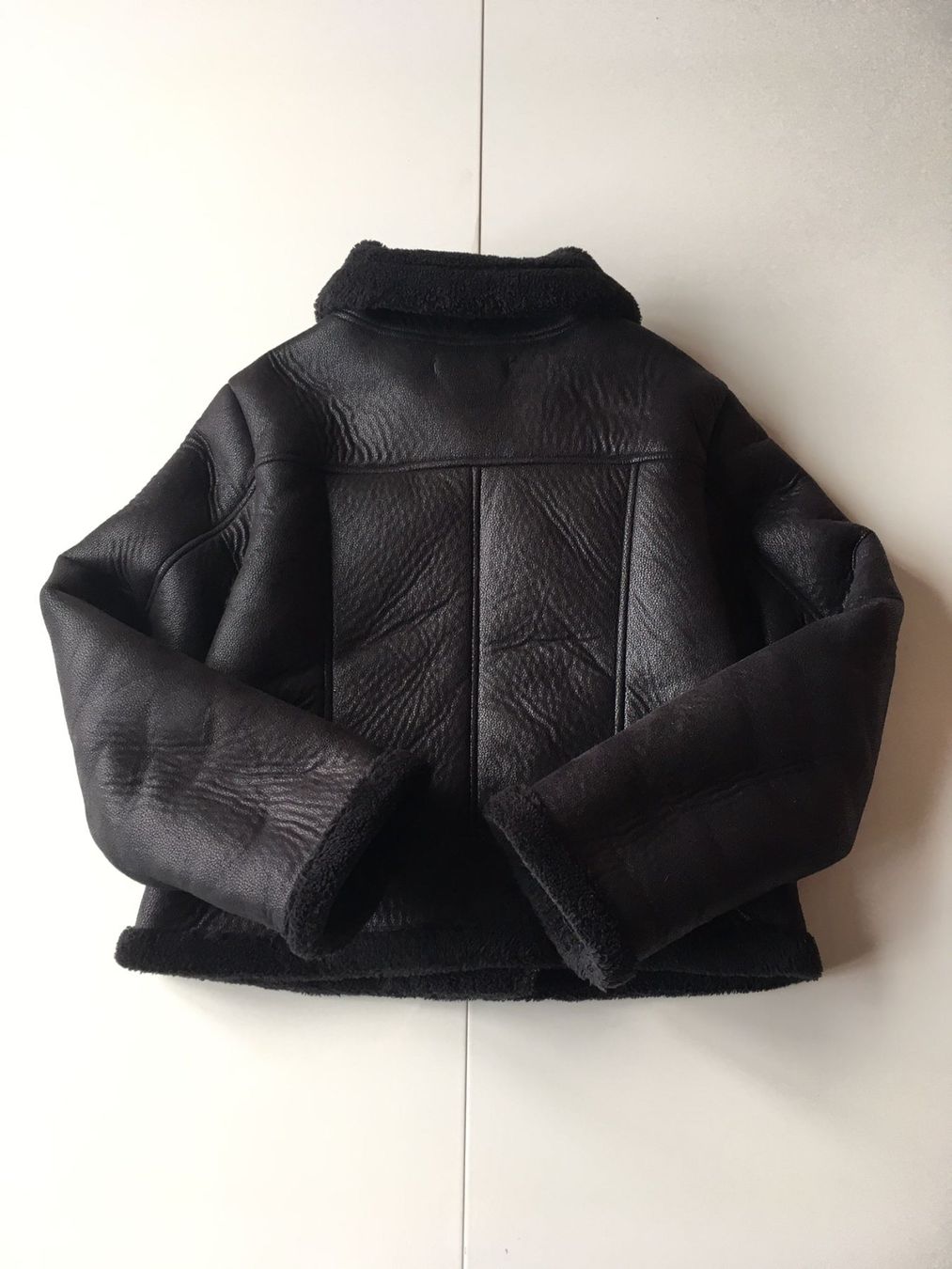 Giacche: Veste aviateur noire doublée chaude - taille 36 – Usato da Troinex venduto da Irisglo 2