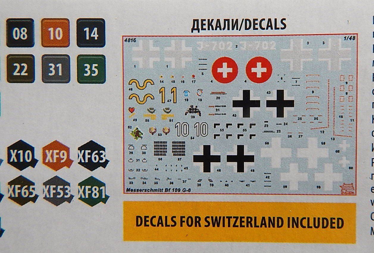 Zvezda Kit di modellismo & Modellini statici: Messerschmitt 109 G6 – Nuovo e nell'imballaggio originale da Neuchâtel venduto da PAB2000 2