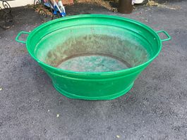 Grande bassine vintage bac à fleurs …