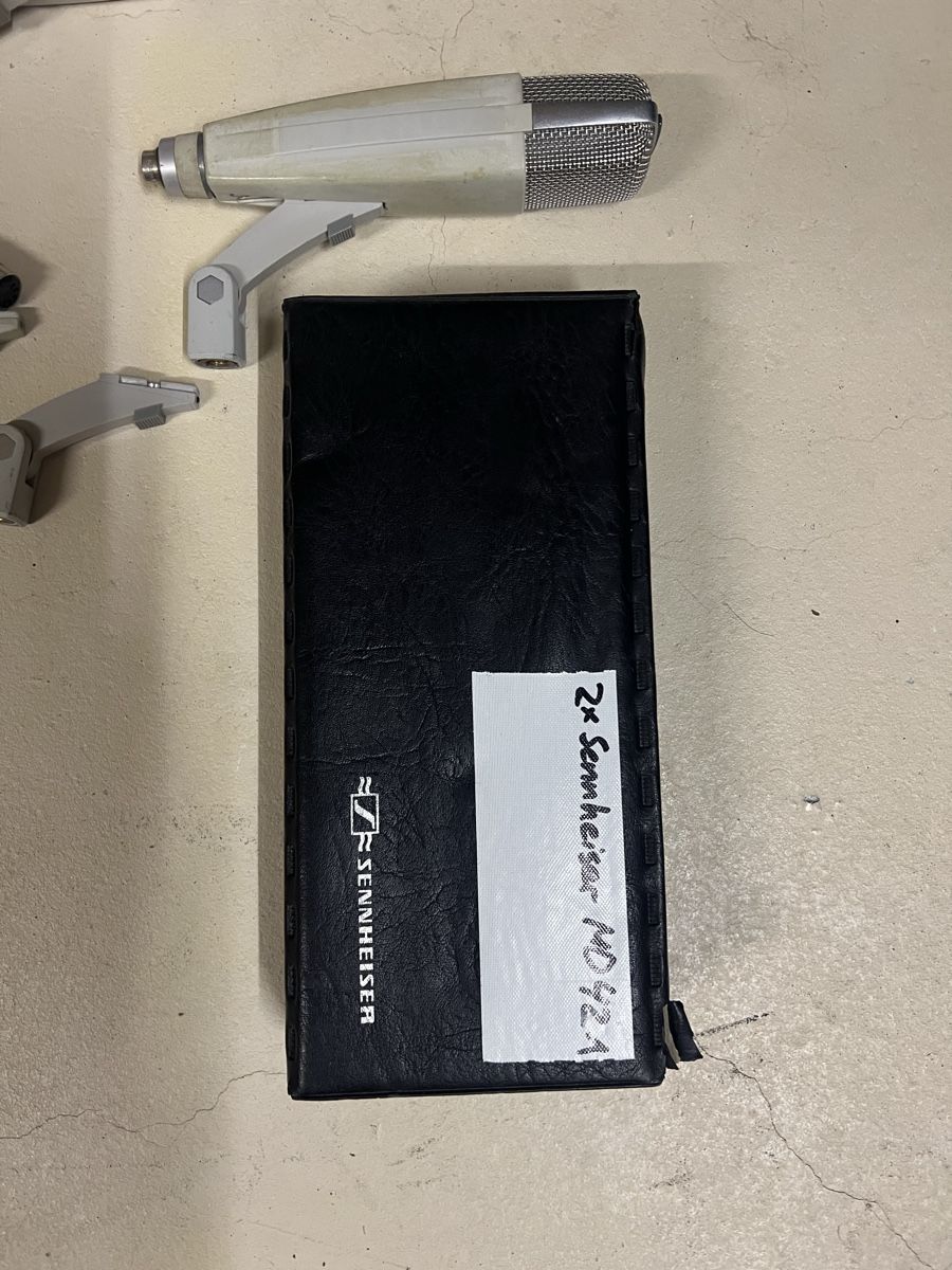 Sennheiser Mikrofone: 2x Sennheiser MD 421-1 Mikrofone – Gebraucht aus Alterswil FR von novoidrec 1
