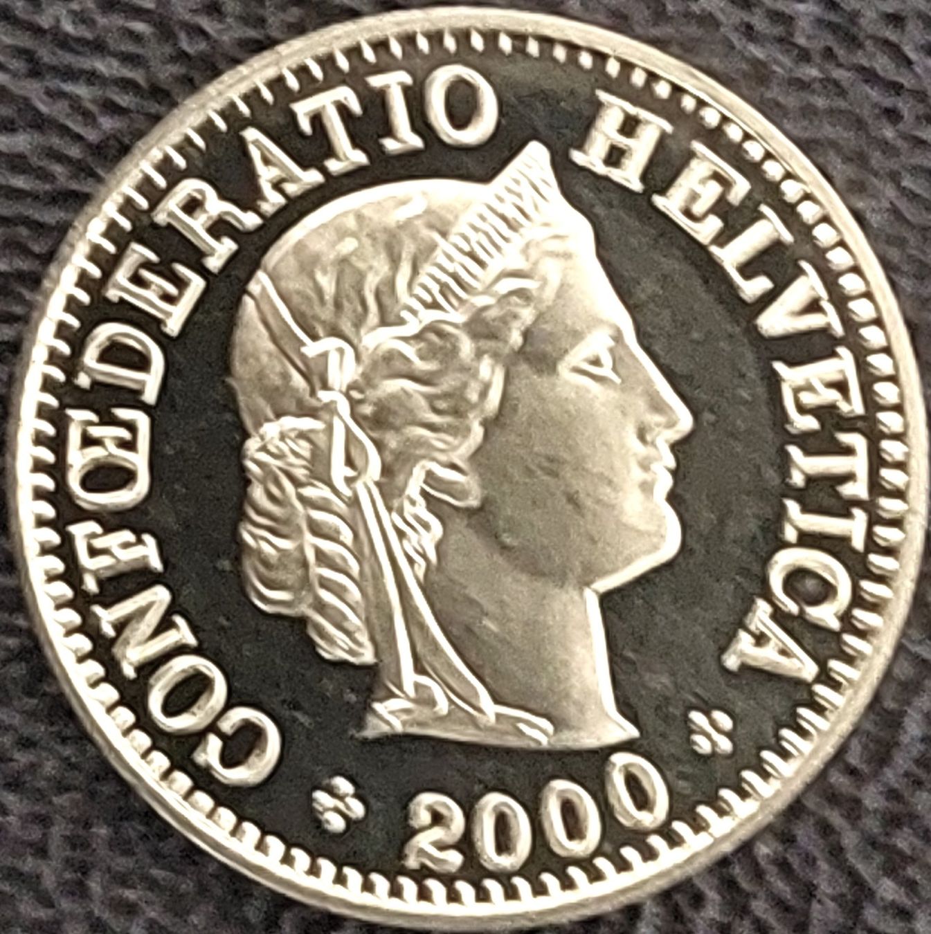 Alle Münzen: 5 Rappen 2000 stgl. / aus Münzsatz – Neu (gemäss Beschreibung) aus Arch von coinsandmore