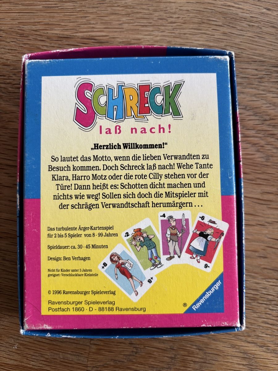 Ravensburger Spiele: Schreck lass nach! Kartenspiel – Gebraucht aus Gebenstorf von pas_9p6b 1