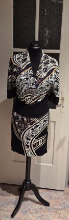 Schönes Kleid, Grösse 38, elegantes Muster! Marc Cain