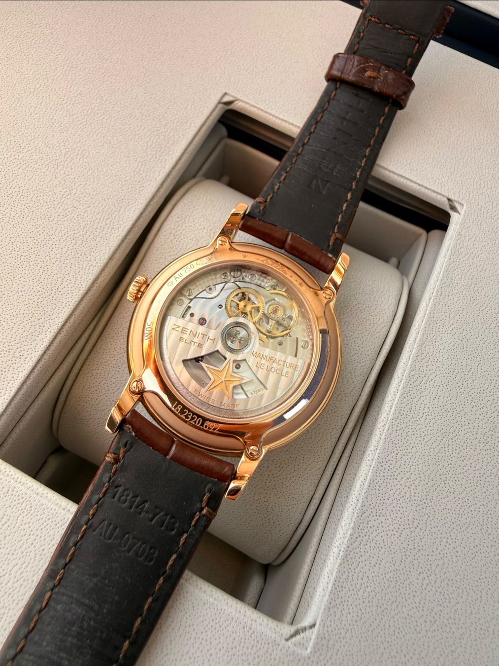 Zenith Orologi: Zenith Vollgold – Nuovo (secondo la descrizione) da Horw venduto da Richmond_Watches 4