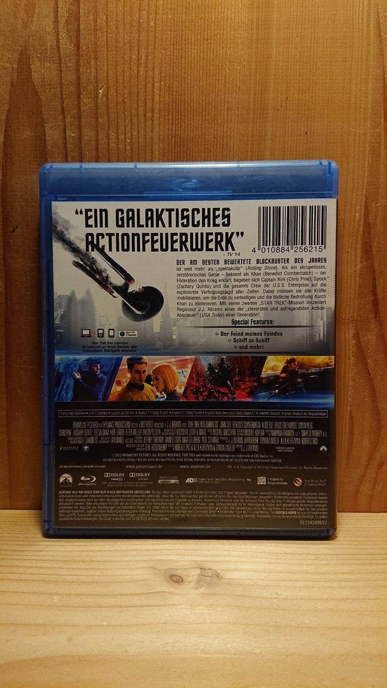 Tous les DVDs: STAR TREK Into Darkness Blu-Ray – D'occasion à Wilderswil par Exebub 1