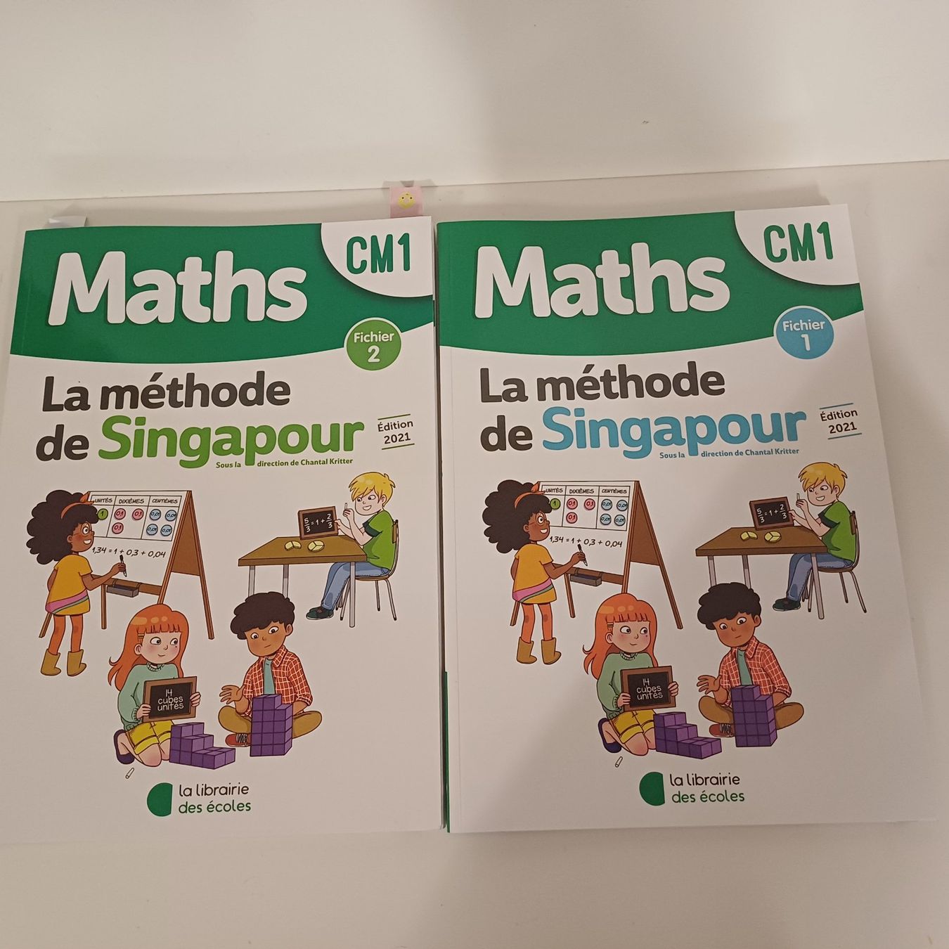Libri: Lot de 2 livres de maths CM1, méthode de Singapour! – Usato da Villeneuve VD venduto da vog_yc5s