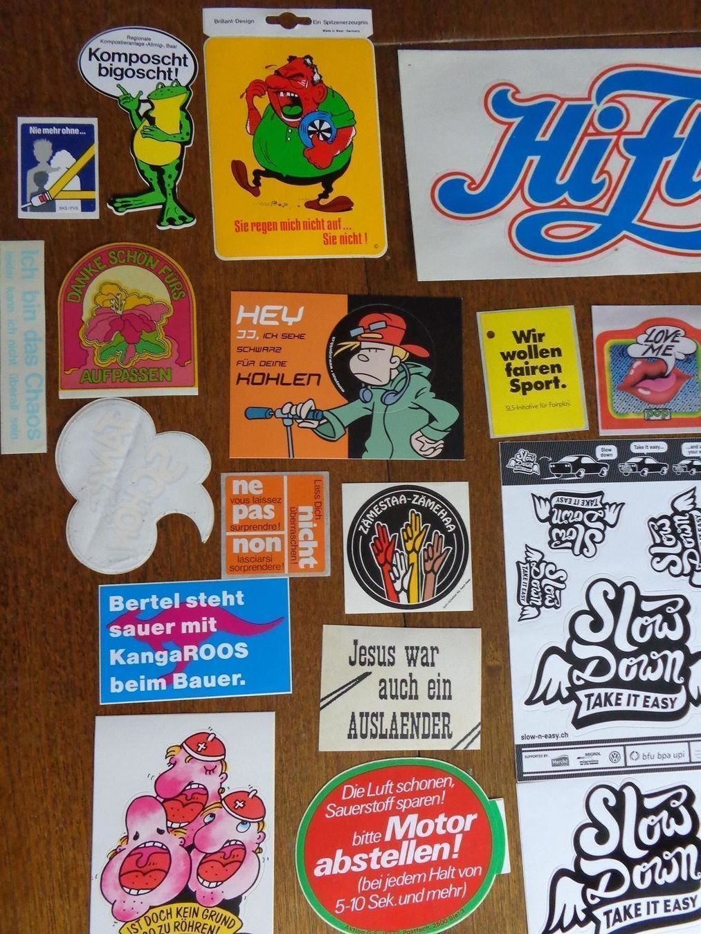 Sticker: 70iger-90iger Sprüche-Aufkleber – Usato da Cham venduto da mktreasure 2