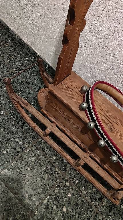 Schlitteln: Rennbänne mit Gröll – Gebraucht aus Davos Platz von Stifi10