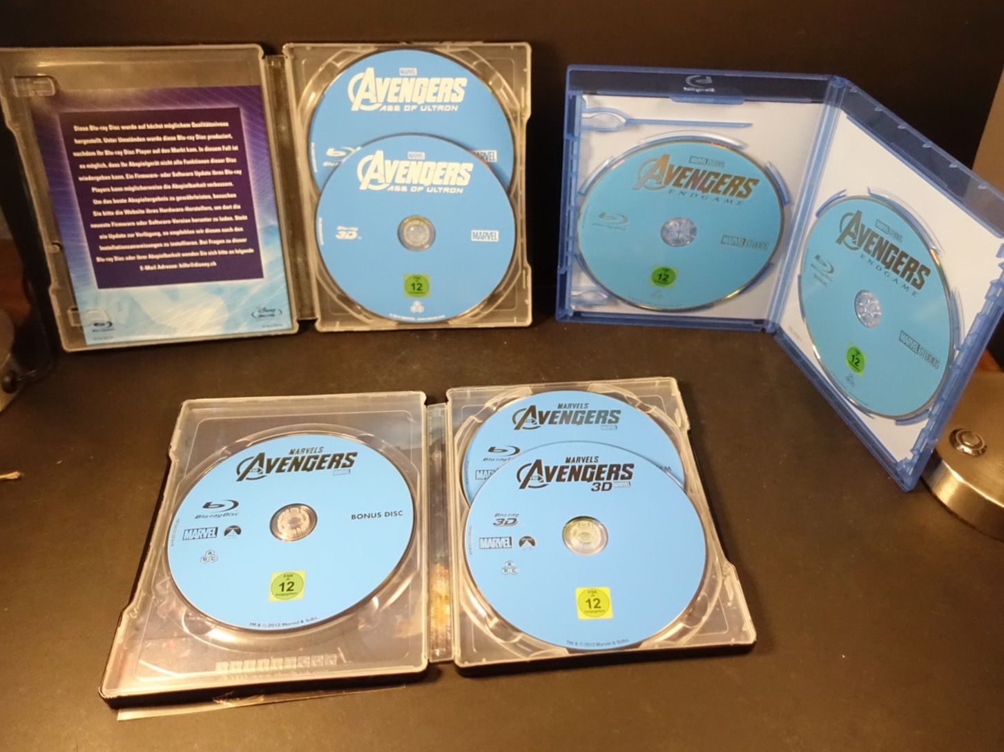 Tutti i DVDs: Avengers Trilogie, Blu-Ray – Usato da Russikon venduto da Eulenfeder 1