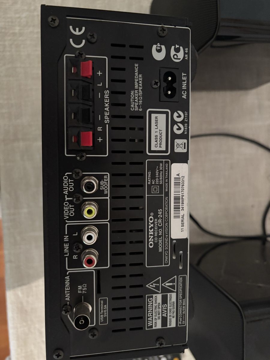 Onkyo Lecteur multimedia & Streamer: Onkyo Kompaktanlage CR 245 – D'occasion à Zürich par hiddentreasures_zh 2