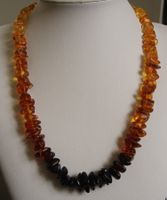 Nachlass: Ostsee Bernstein Schmuck Kette Collier 31 Gramm