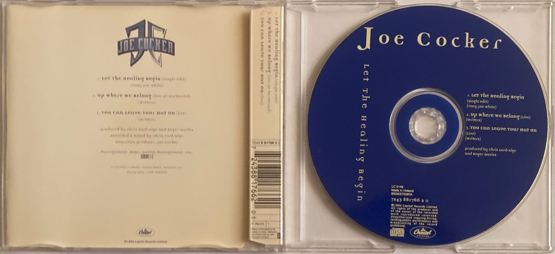 CDs: JOE COCKER - LET THE HEALING BEGIN – Gebraucht aus Poliez-Pittet von Newtown-Records 1