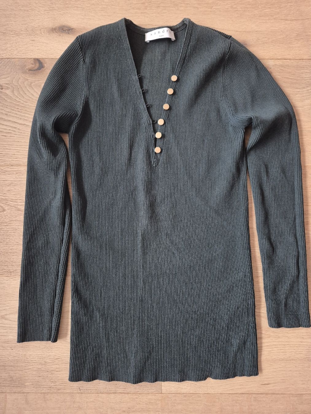 Sandro Maglioni & Felpe: grüner Sandro Pullover – Nuovo (secondo la descrizione) da Faulensee venduto da edart24