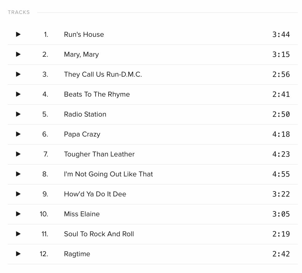 CD: Run DMC – Tougher Than Leather – Usato da Brunnen venduto da Barfly5 2