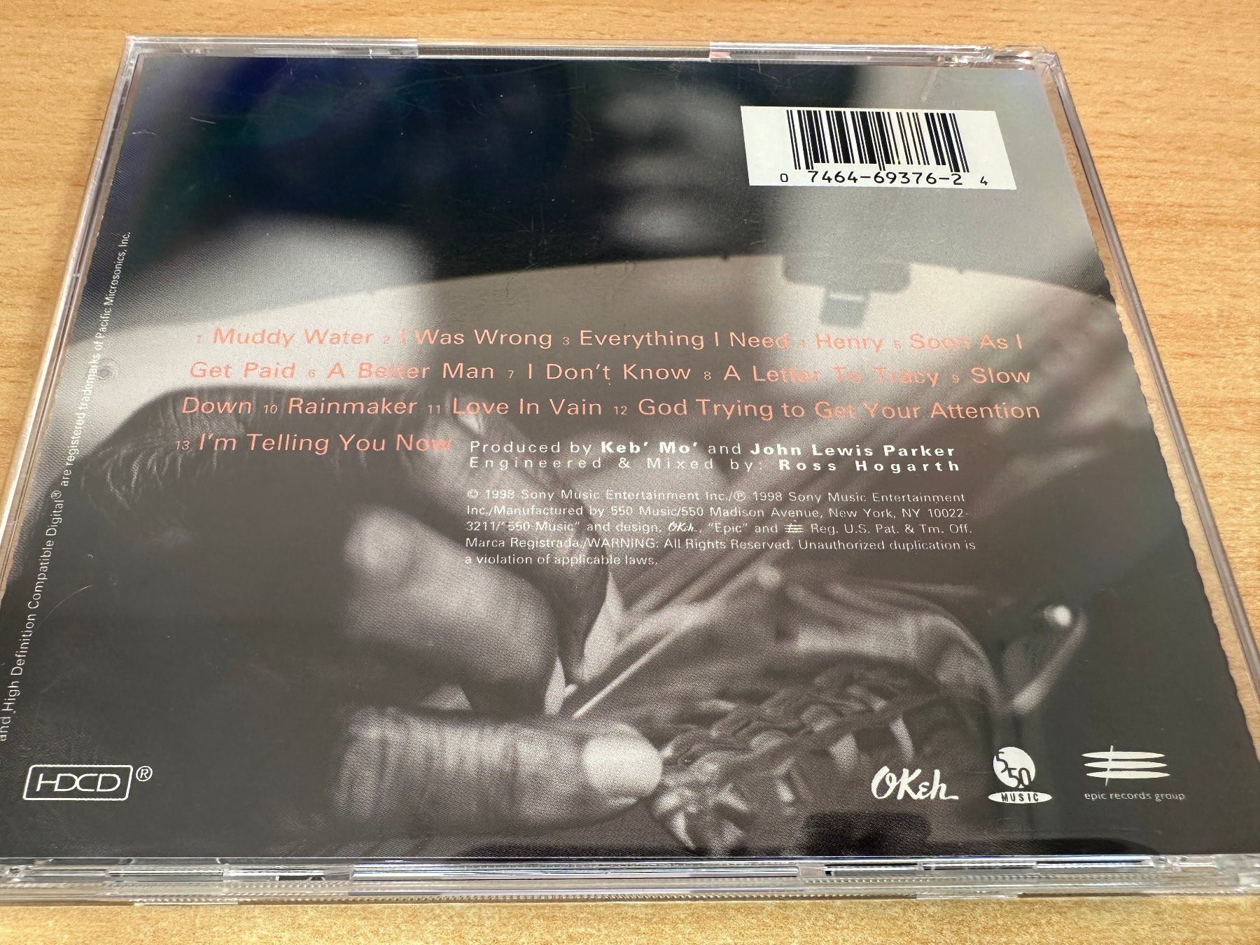 CD: X2 Keb' Mo' – Slow Down – Usato da Rikon im Tösstal venduto da Alpenmutz 1
