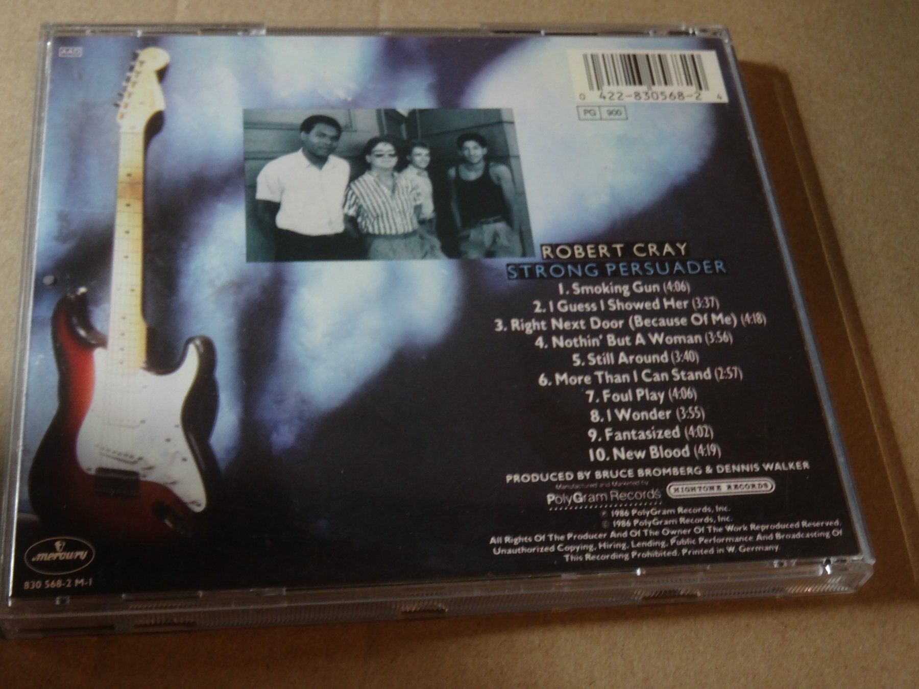 CDs: CD Robert Cray Strong Persuader – Gebraucht aus Olten von Disc-Ausverkauf 1