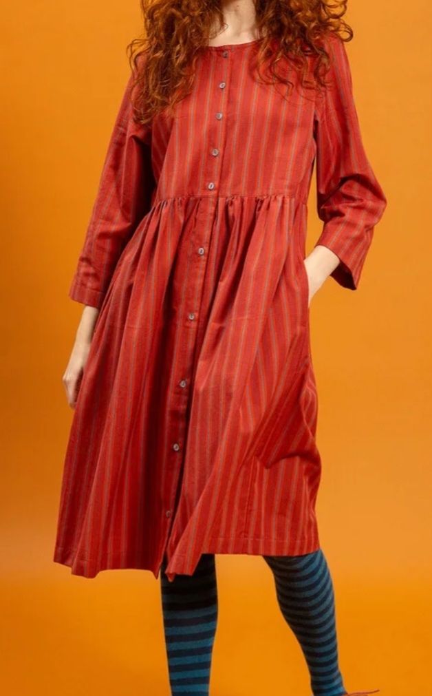 Gudrun Sjöden Vestiti: Neues Gudrun Sjöden Kleid "Sofia", Gr. L, rot-türkis gestr. – Nuovo (secondo la descrizione) da Oberengstringen venduto da Sheera7 1