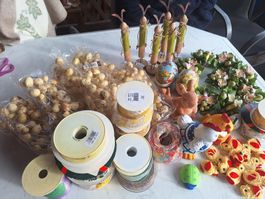 RESTPOSTEN OSTERDEKORATIONEN ( GEEIG. FÜR KINDERGARTEN)
