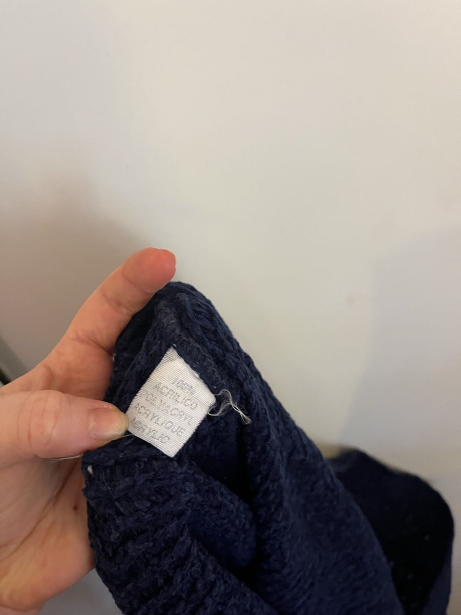 Maglioni & Felpe: Kuscheliger vintage Winterpullover, Gr. XL, Dunkelblau – Usato da Zürich venduto da Shopmystyle 7