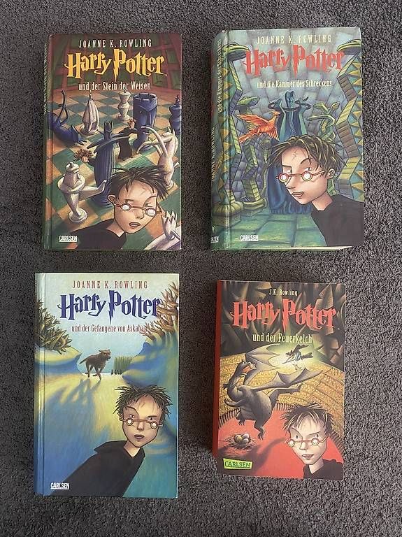 Libri: Harry Potter Bücherreihe – Usato da Grenchen venduto da Wolfine 1