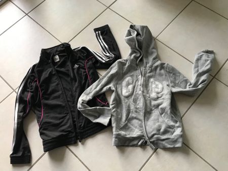 Kleiderpaket - Adidas und GAP Jäckli 158 164