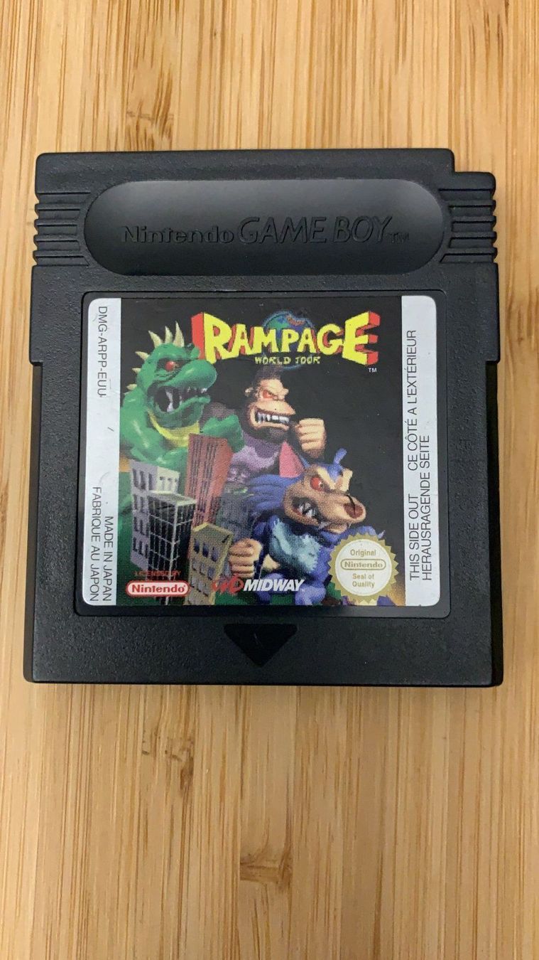 Spiele: Rampage für Gameboy Color – Gebraucht aus Gebenstorf von RetroFuture