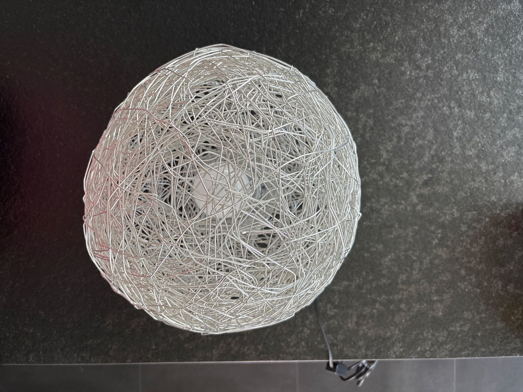 Lampade: Lampe aus Drahtgeflecht – Usato da Thun venduto da Globi55