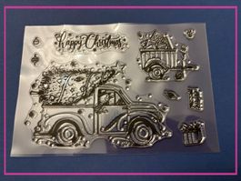 Weihnachtsmotiv - Silikonstempel