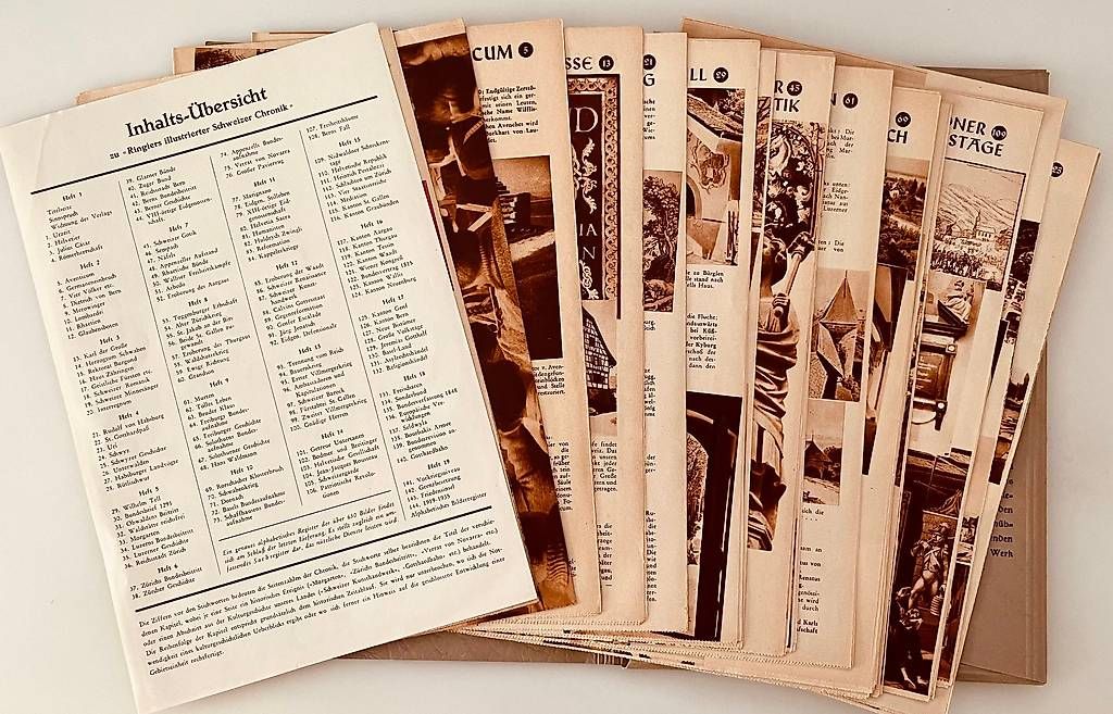 Riviste & Magazine: *** Schweizer Illustrierte Zeitung v. 1911 - 1936 *** – Usato da Killwangen venduto da Erwa 2