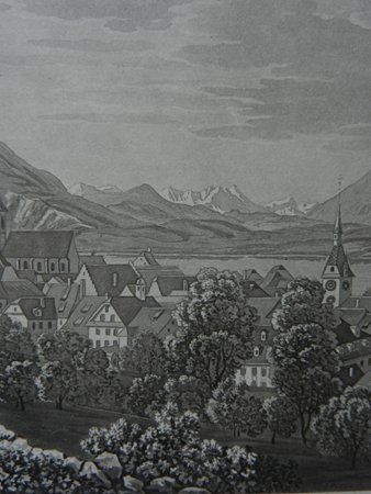 Gravures: Zug gegen die Rigi – D'occasion à Risch par Rischli15 5