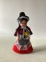 Vintage Walisisch Ethnische Tracht Souvenir Puppe