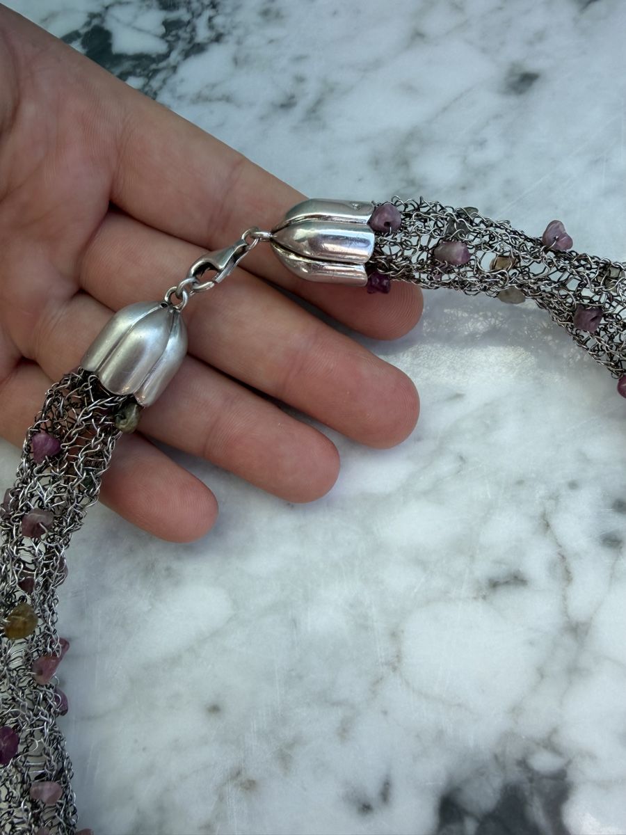 Catenine: Collier vintage en argent sterling 925 – Usato da Cressier FR venduto da Kvito4ka 3