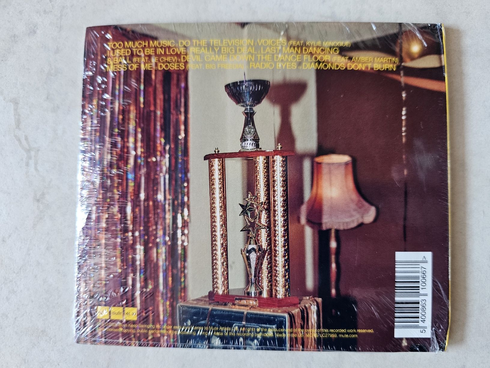 CD: Jake Shears  -  Last Man Dancing  /  Fabrikneu – Nuovo e nell'imballaggio originale da Schneisingen venduto da backstore24 1