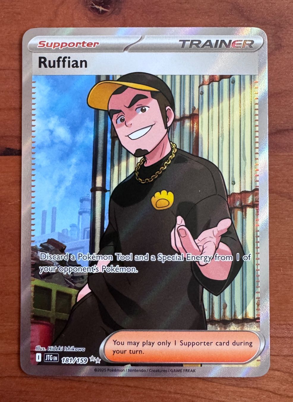 Ruffian FULL ART Pokemon JTG Journey Together 181 (Neu (gemäss ...