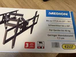 Neue Medion TV-Wandhalterung 37”–70” (94–177,8 cm) 