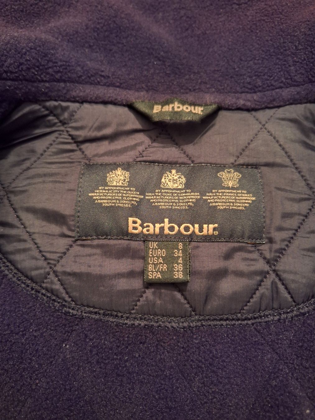 Barbour Giacche: Barbour Steppjacke Dunkelblau Grösse 34 – Usato da Hausen am Albis venduto da Wise1271 2